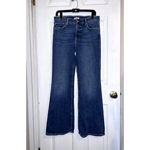 LOVERS AND FRIENDS River Verona Stretch Denim Low Rise Ultra Flare Jeans